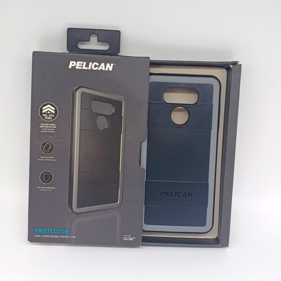 Pelican Protector LG G6 Case - Black/Light Grey New in Box - Picture 5 of 10